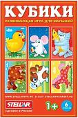 Развивающая игрушка Stellar Кубики-картинки №23 Герои сказок 00823