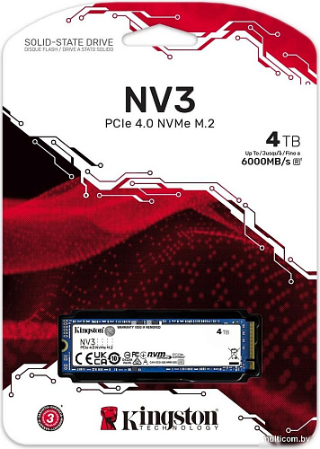 SSD Kingston NV3 4TB SNV3S/4000G