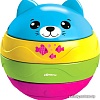 Развивающая игрушка Азбукварик Музыкальный мячик-пирамидка. Котенок AZ-2324