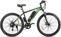 Электровелосипед Eltreco XT 600 D 2021 (черный/зеленый)