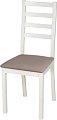 Стул Чепецкая Мебельная Фабрика С39А (белый/аполло мокка)
