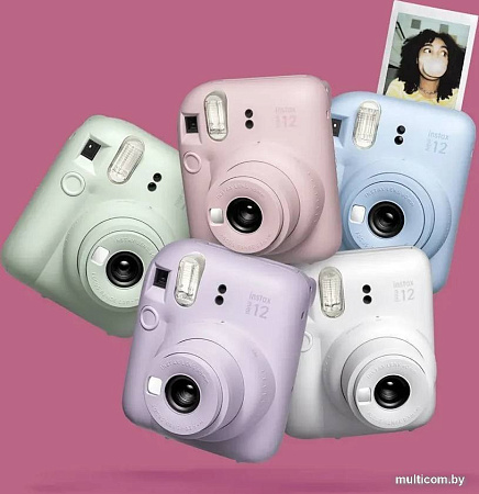 Фотоаппарат Fujifilm Instax Mini 12 Holiday Bundle (фиолетовый)