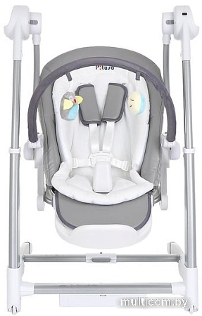 Высокий стульчик Pituso Triola (темно-серый)