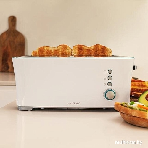 Тостер Cecotec Toast&Taste Extra W (белый)