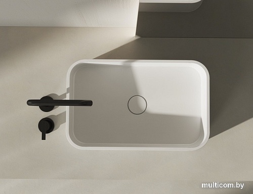 Умывальник Umy Home REA 54x34.5 U-Solid (черный матовый)