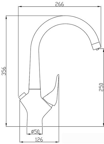 Смеситель ZorG Steel Hammer SH 815 (сатин)