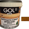 Пропитка GOL Wood Aqua Защитно-декоративная 0.9 кг (орех)