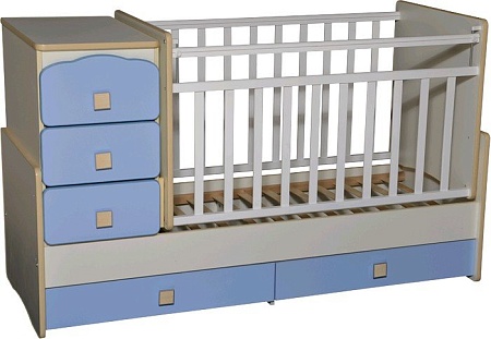 Детская кроватка Антел Ульяна-2 (клен)