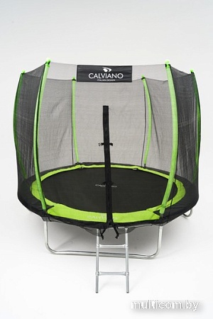 Батут Calviano Outside Master Green 312 см - 10ft (внешняя сетка, с лестницей)