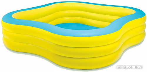 Надувной бассейн Intex Swim Center 229х56 (желтый) [57495]