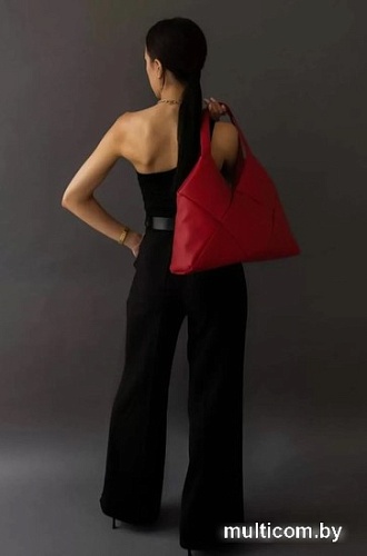 Женская сумка MT.style Ромбы (красный)