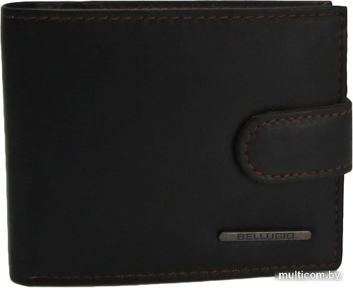 Кошелек Bellugio AM-24R-035 (черный/красный)
