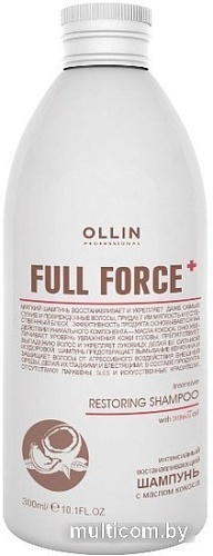Шампунь Ollin Professional Intensive Restoring восстановление с маслом кокоса 300 мл