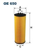 Масляный фильтр Filtron OE650