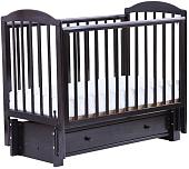 Классическая детская кроватка ЛЕЛЬ Кубаночка-5 БИ 41 (венге)