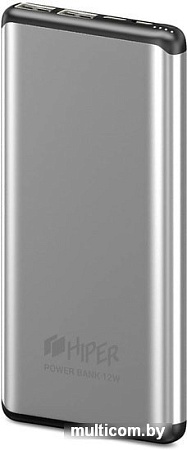 Портативное зарядное устройство Hiper MS10000 (серебристый)
