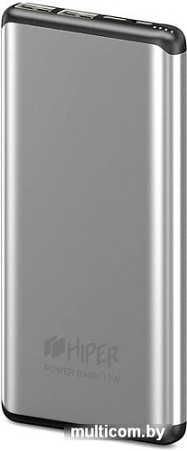 Портативное зарядное устройство Hiper MS10000 (серебристый)