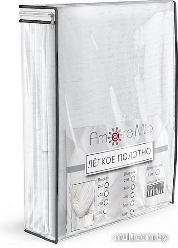 Тюль Amore Mio 6PL 02 bat ut 5x2.7 м 65323 (шампань)