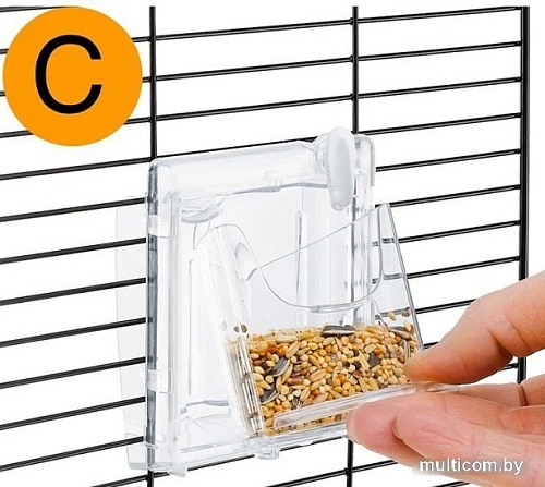 Кормушка Ferplast Brava 1 84523724 (прозрачный)