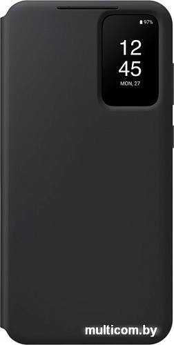 Чехол для телефона Samsung Smart View Wallet Case S23+ (черный)