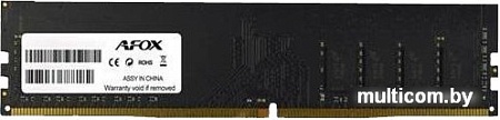Оперативная память AFOX 16GB DDR4 PC4-21300 AFLD416FS1P