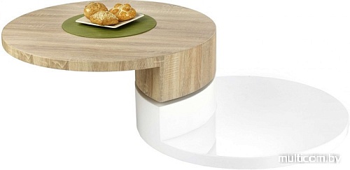 Журнальный столик Halmar Madeleine (дуб сонома/белый)