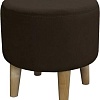 Пуфик Brioli Миньен (в74 коричневый)