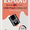 USB Flash Exployd 640 8GB (черный)