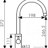 Смеситель Kaiser Merkur 26744-12 (черный мрамор)