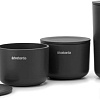 Банка в ванную Brabantia 281303 (темно-серый)