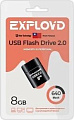 USB Flash Exployd 640 8GB (черный)