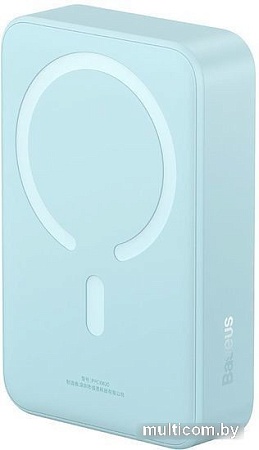 Внешний аккумулятор Baseus Magnetic Mini Wireless Fast Charge Power Bank 20W 20000mAh (голубой)