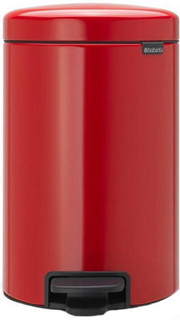 Brabantia Pedal Bin NewIcon 12 л (пламенно-красный)