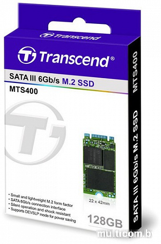 SSD Transcend MTS400 128GB (TS128GMTS400)