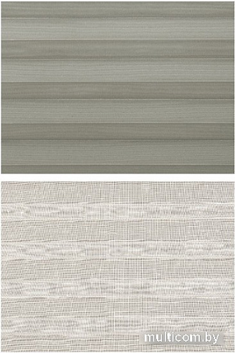 Плиссе Delfa Basic Uni СПШ-3111/3504 Basic Transparent (57x215, серый/белый)