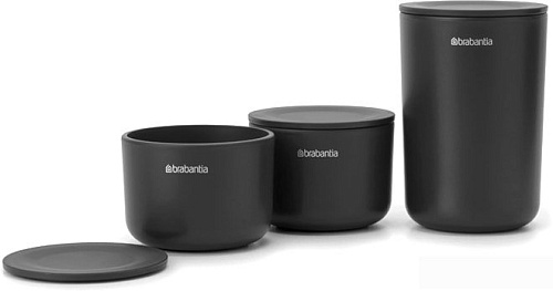 Банка в ванную Brabantia 281303 (темно-серый)