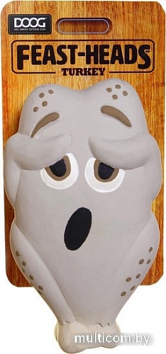 Игрушка для собак Doog Feastheads Turkey Feast01