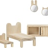 Мебель для кукольного домика Lundby Спальня Сделай сам 60906200