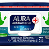 Влажные салфетки Aura Derma Protect Антибактериальные Ромашка (72 шт)