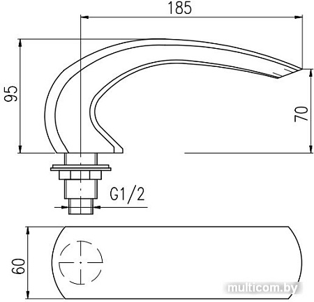 Излив Slezak RAV VOD7201