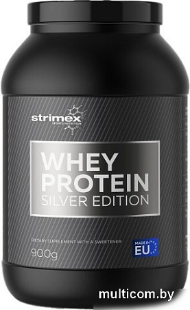 Протеин сывороточный (концентрат) Strimex Whey Protein Silver Edition (900 г, лесные ягоды)