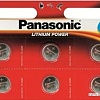 Батарейки Panasonic CR2016 6 шт. [CR-2016EL/6B]