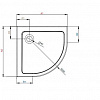Душевой поддон Radaway Doros A Compact 80х80
