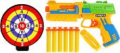 Бластер игрушечный Играем вместе С мягкими пулями и мишенью 1509G026-R1
