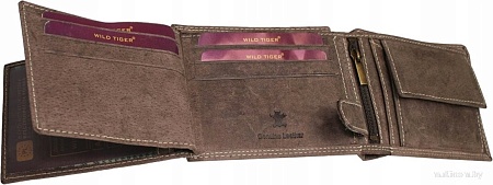 Портмоне Wild Tiger AM-28-033 (темно-коричневый)