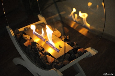 Биокамин ZeFire Iris средний светлый