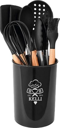 Набор кухонный KELLI KL-01121 (черный)