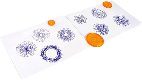 Трафарет Bondibon Спирограф-линейка. Чудесные узоры ВВ5367