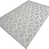 Ковер для жилой комнаты Radjab Carpet Поло Прямоугольник EN 261 12567RK (2.4x3.4, Cream)
