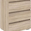 Комод Кортекс-мебель Бари 60 3ш (дуб сонома/дуб сонома/дуб сонома)